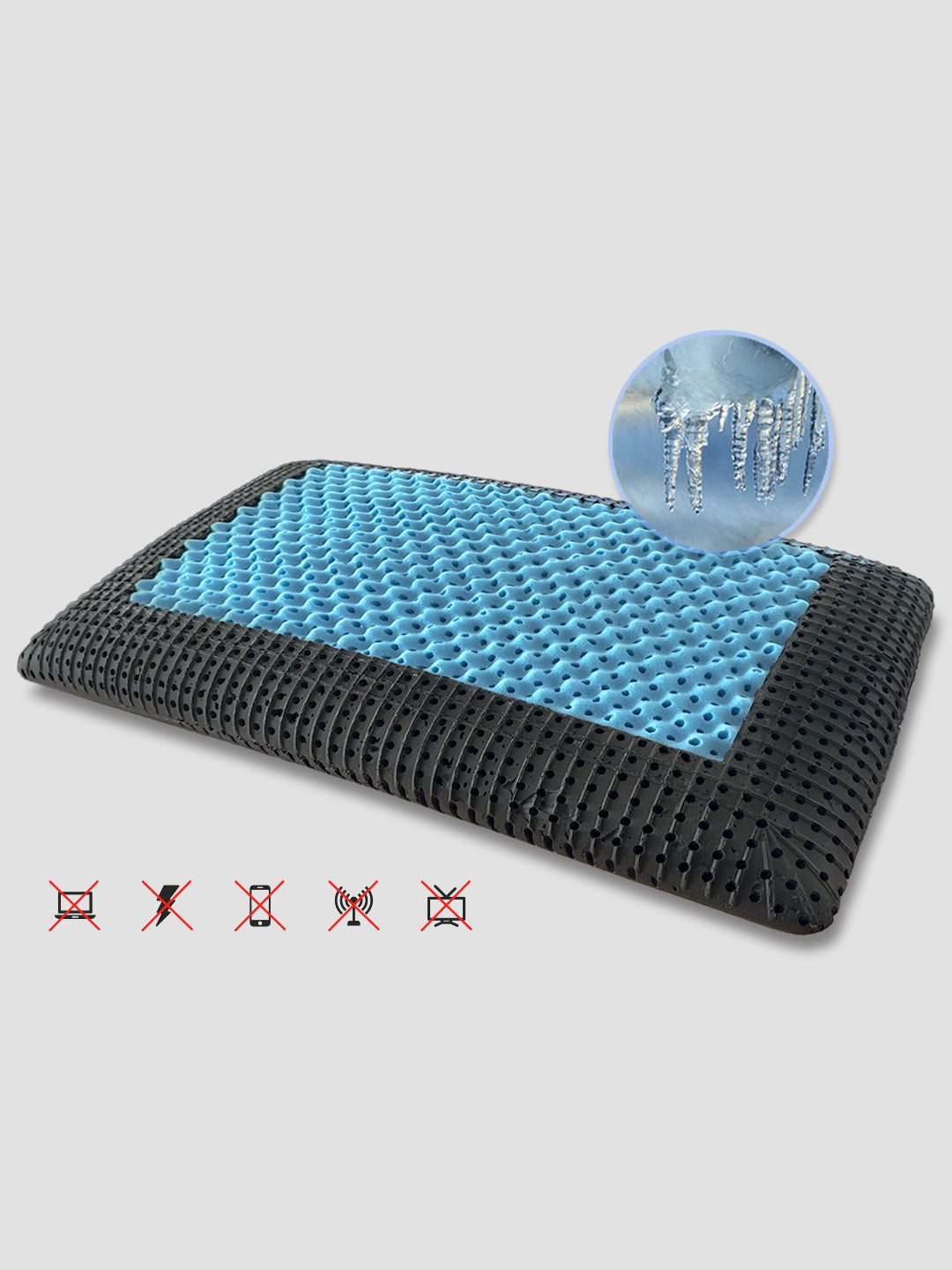 Guanciale memory carbongel Tecnologia FIR/ICE