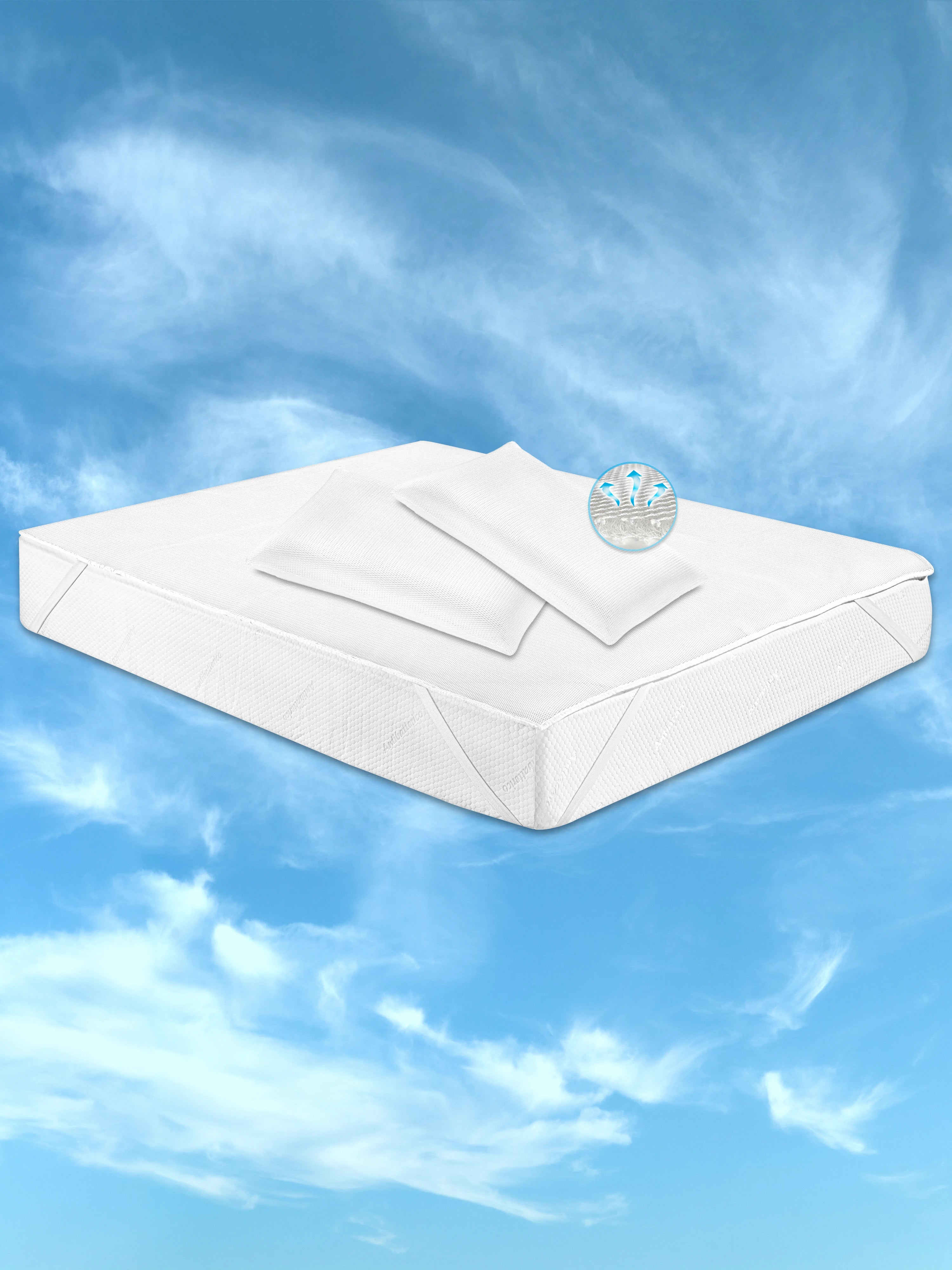 KIT AIR FRESCO traspirante stuoia e federe - OFFERTA