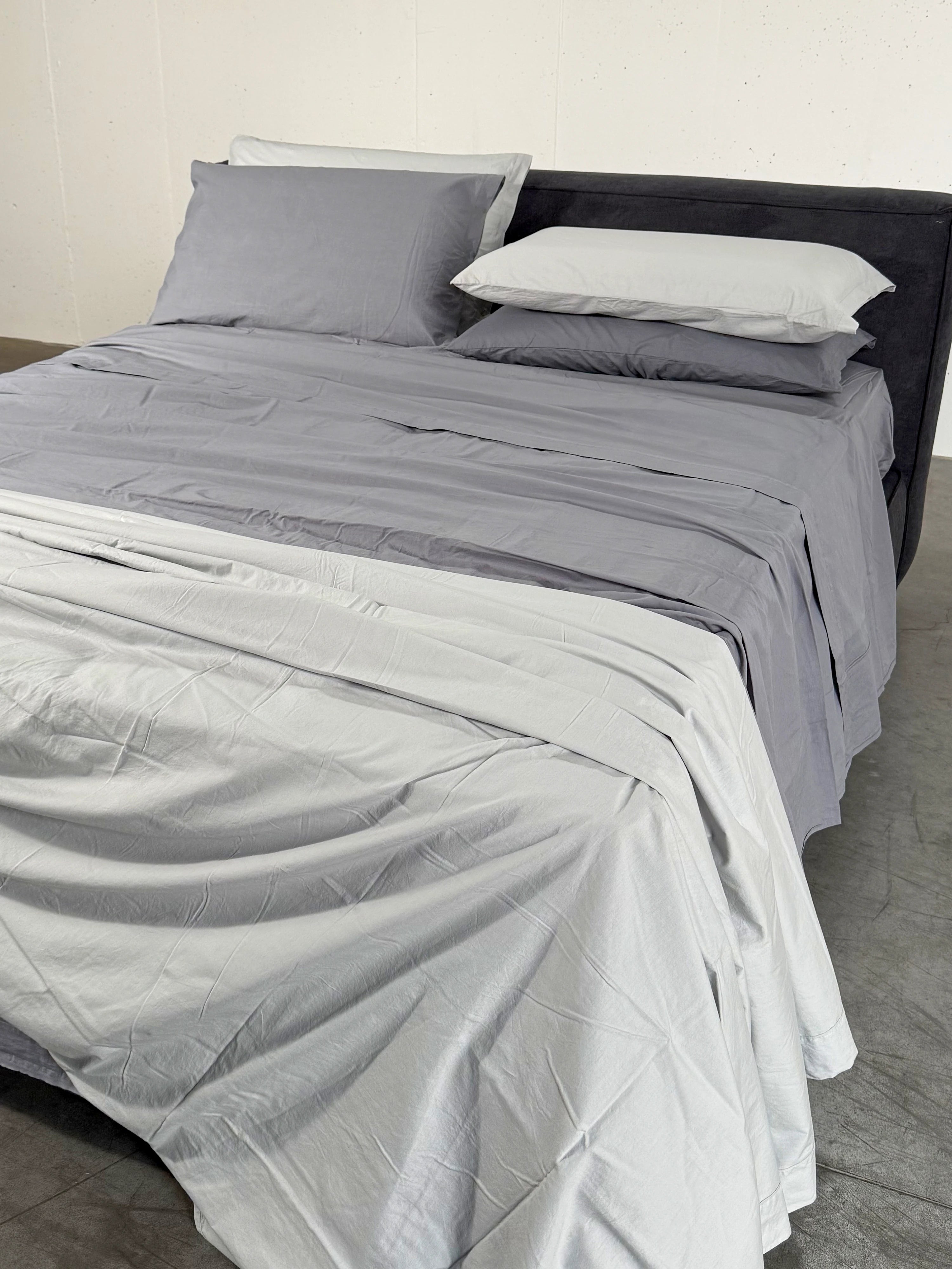 Lenzuola No stiro Easy Cotone 100% StoneWash parure