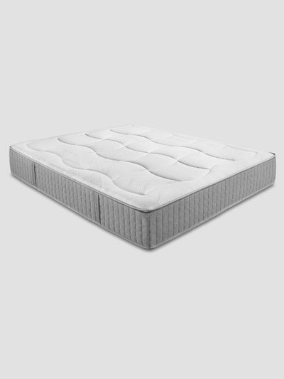 Carbon Gel Deluxe materasso su sfondo grigio