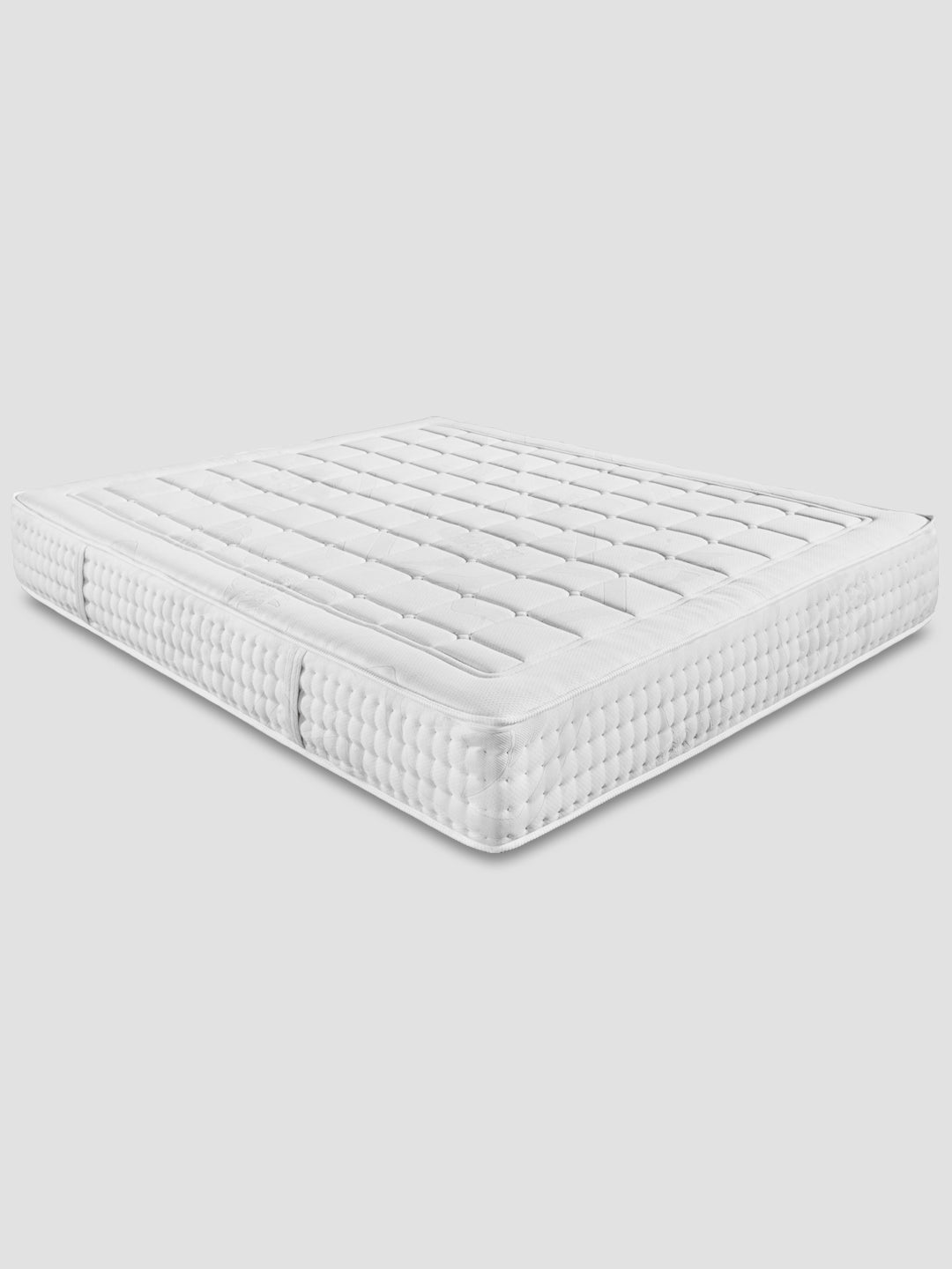Original FIR Powerlife materasso su sfondo grigio