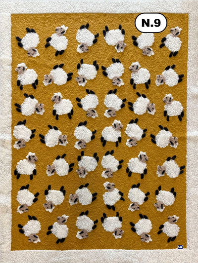 Plaid lana cotta fantasia 150x180