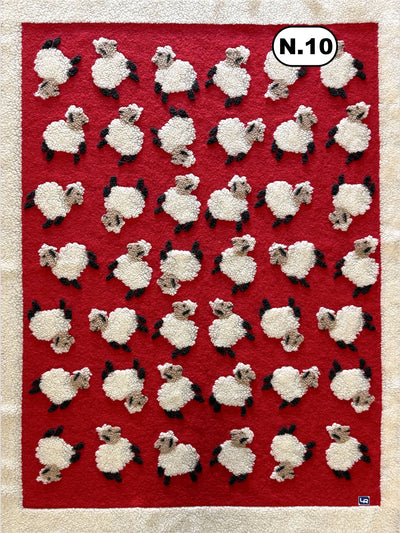 Plaid lana cotta fantasia 150x180
