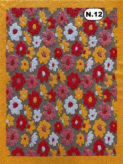 Plaid lana cotta fantasia 150x180