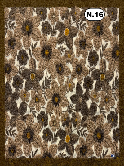 Plaid lana cotta fantasia 150x180