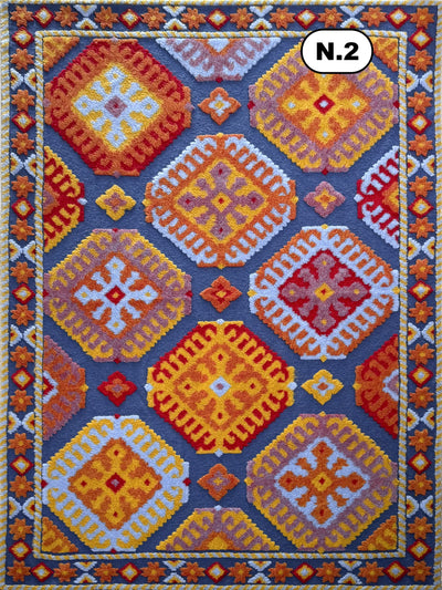 Plaid lana cotta fantasia