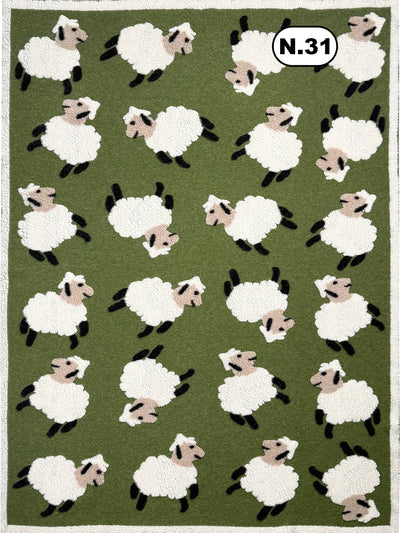 Plaid lana cotta fantasia